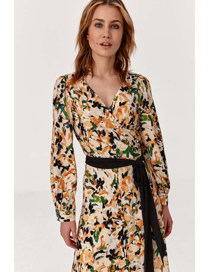 imagem de Vestido Senhora Koneti Amarelo2