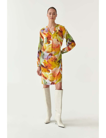 imagem de Vestido Senhora Mortika Laranja4