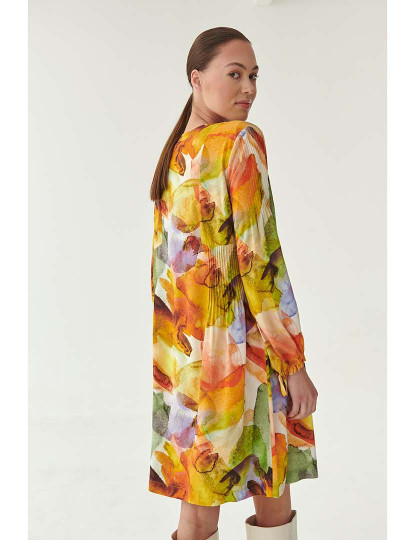 imagem de Vestido Senhora Mortika Laranja2