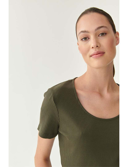 imagem de Blusa Senhora Filomi Verde Khaki3