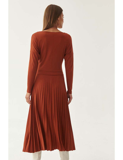 imagem de Vestido Senhora Oksi Laranja3