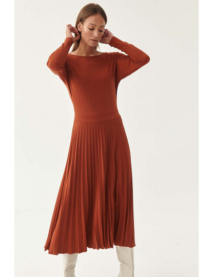 imagem de Vestido Senhora Oksi Laranja4