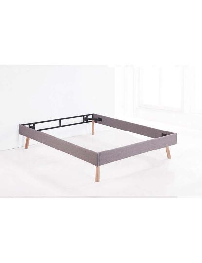 imagem de Cama Cinza Imitação Madeira2