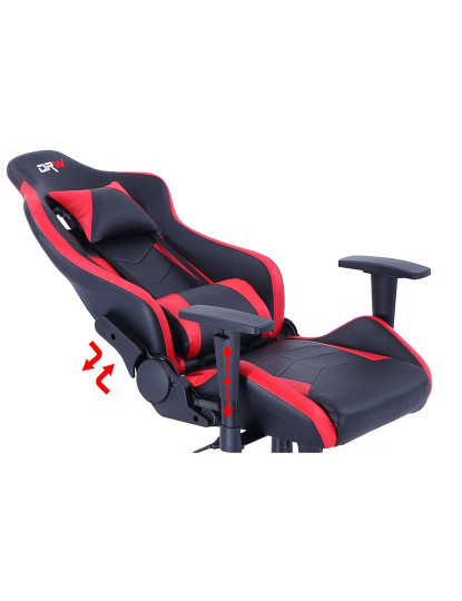 imagem de Cadeira Gaming Preto e Vermelho4
