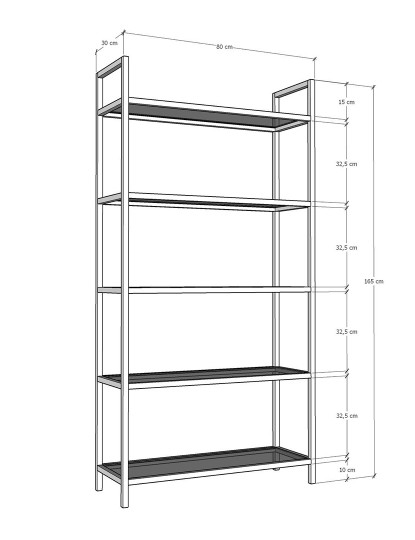 imagem de Estante K100 Preta9