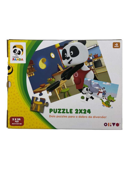 imagem de Panda - Puzzles 2X24Xpcs  27M - Sortido3