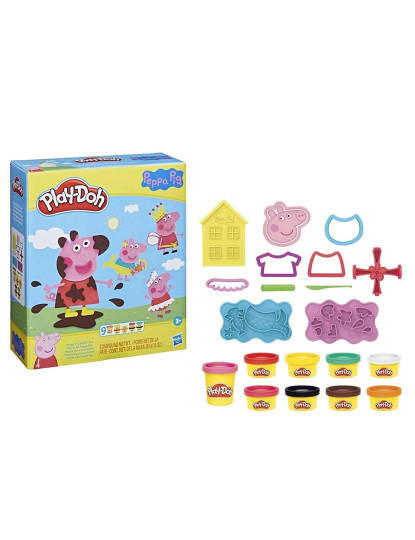 imagem de Play-Doh Peppa Pig Cria E Desenha F14975L01