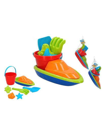 imagem de Conjunto de brinquedos de praia Ship Colorbaby 7 pcs1