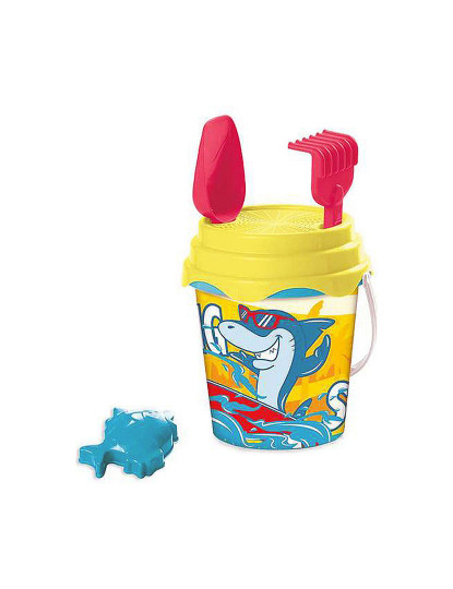 imagem de Conjunto de brinquedos de praia Unice Toys Tubarão 5 Peças1