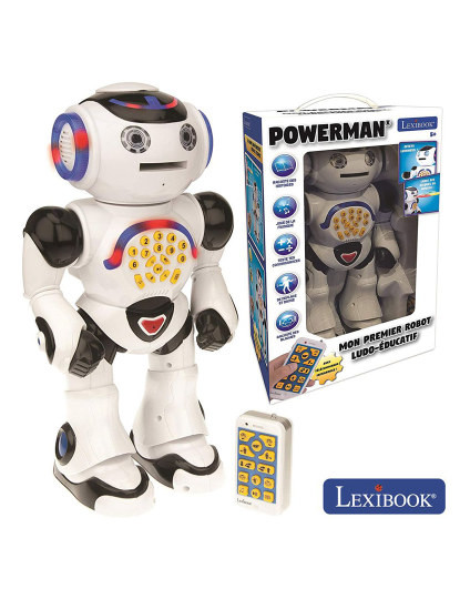 imagem de Robot Educativo Que Fala c/ Comando Powerman2