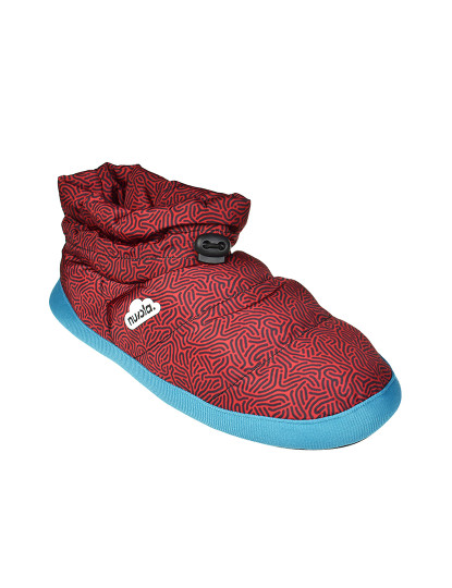 imagem de Botas Pantufas Printed 21 Noodle Unissexo Vermelho3