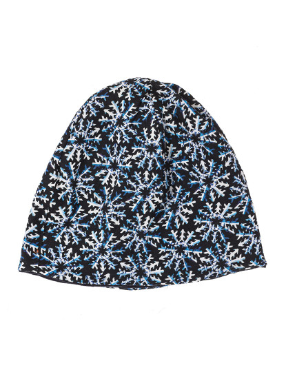 imagem de Gorro Preto Estampado3