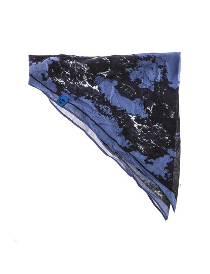 imagem de Bandana Azul Estampado3