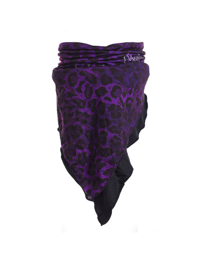 imagem de Bandana Padrão roxo1