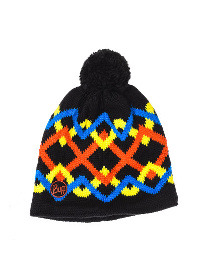 imagem de Gorro Preto Estampado1