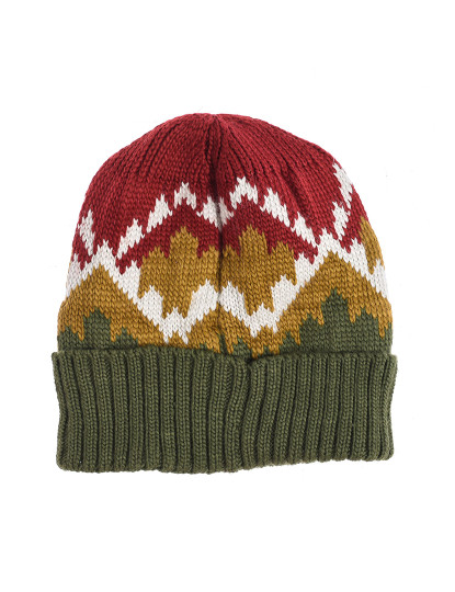 imagem de Gorro Verde Estampado3