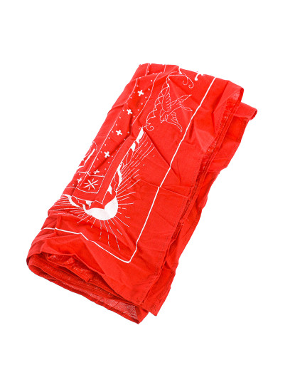 imagem de Bandana Vermelho Estampado3