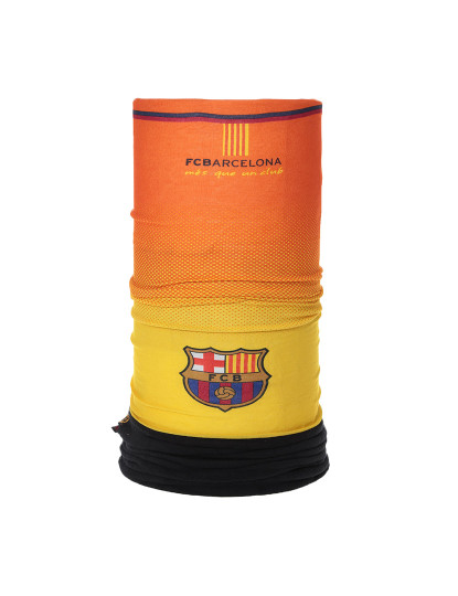 imagem de Gola Tubular Barça  Criança Preto e Laranja3