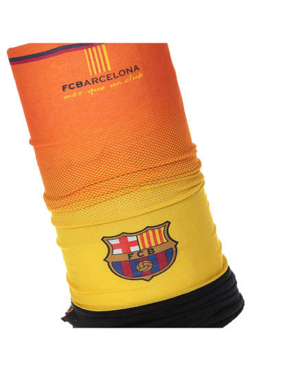 imagem de Gola Tubular Barça  Criança Preto e Laranja2