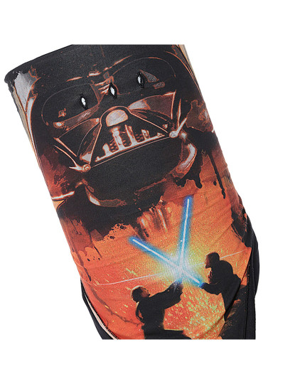 imagem de Gola Polar Star Wars Estampado preto2