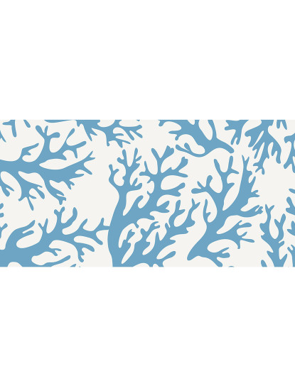 imagem de Tapete Vinil Coral azul1