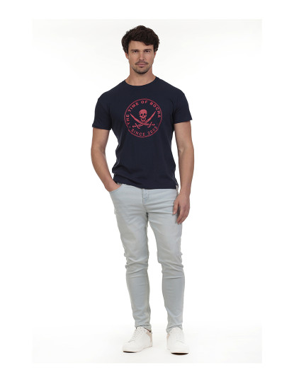 imagem de T-Shirt Homem Azul4