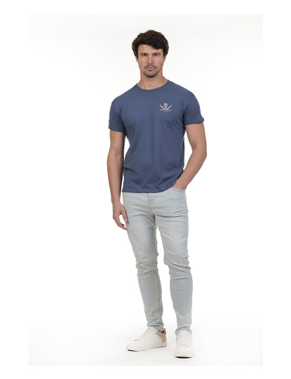 imagem de T-Shirt Homem Azul4