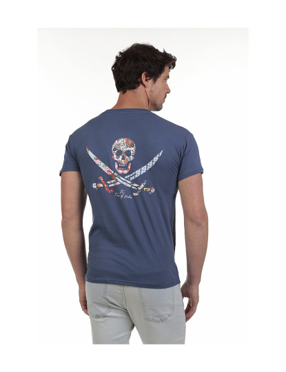 imagem de T-Shirt Homem Azul2