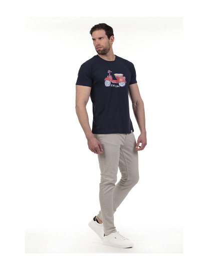imagem de T-Shirt Homem Azul4