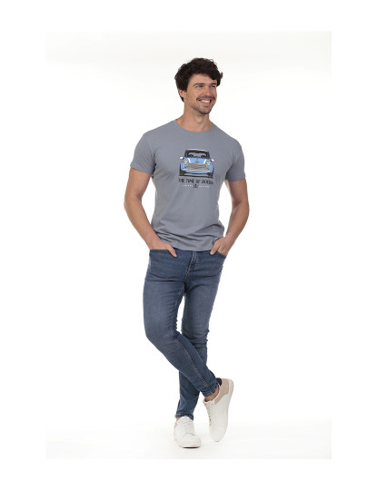 imagem de T-Shirt Homem Azul5