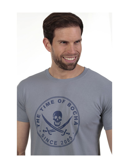 imagem de T-Shirt Homem Azul3