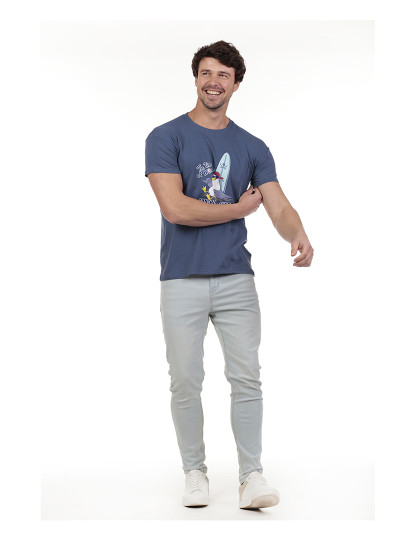 imagem de T-Shirt Homem Azul4