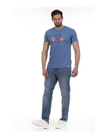 imagem de T-Shirt Homem Azul5