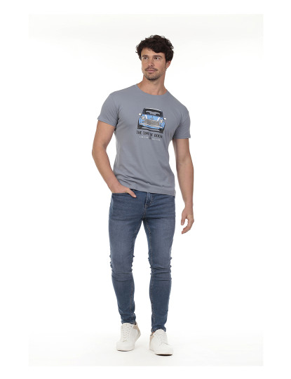 imagem de T-Shirt Homem Azul4