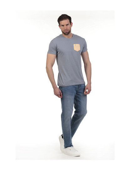 imagem de T-Shirt Homem Azul4