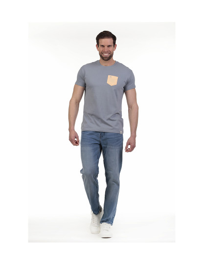 imagem de T-Shirt Homem Azul3