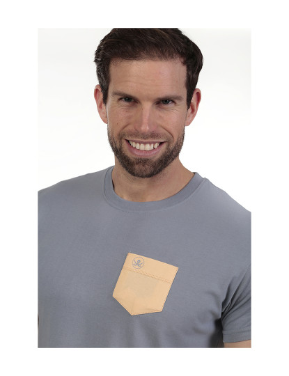 imagem de T-Shirt Homem Azul2