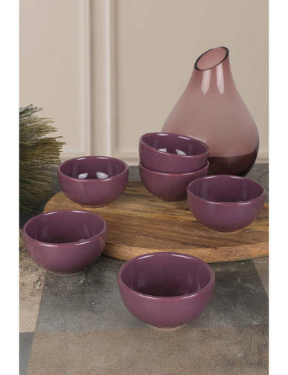 imagem de Conjunto Prato de Molho Roxo1