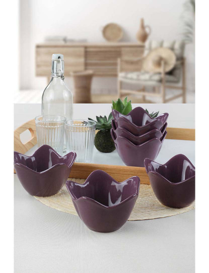 imagem de Conjunto Tigela Roxo 6 peças 1