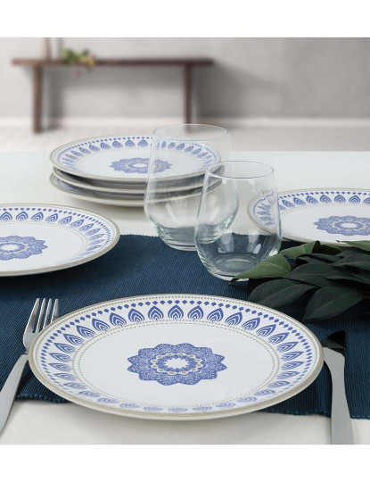 imagem de Conjunto Prato de Sobremesa Branco 6 peças 1