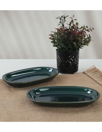 imagem de Conjunto Travessas 2 peças Verde1