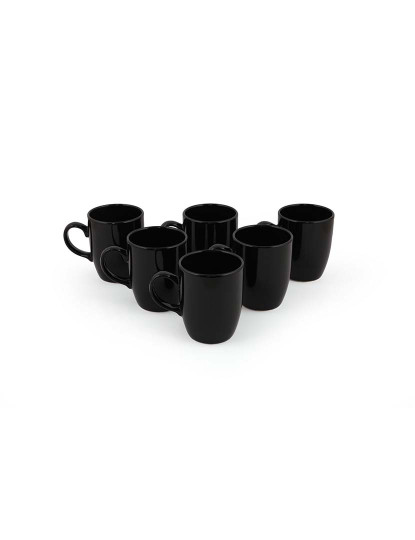 imagem de Conjunto Canecas 6 peças Preto3