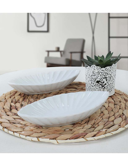 imagem de Conjunto Travessas 2 peças Branco1