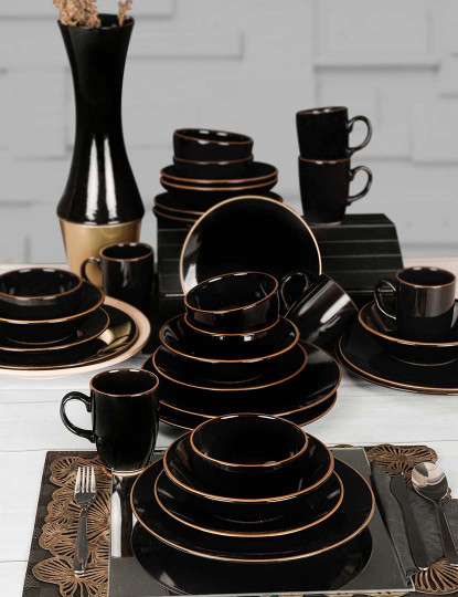 imagem de Serviço Jantar 30 Peças Preto1