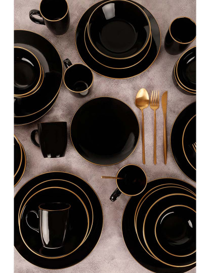 imagem de Serviço Jantar 30 Peças Preto2