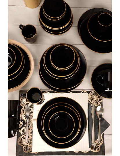 imagem de Serviço Jantar 30 Peças Preto5