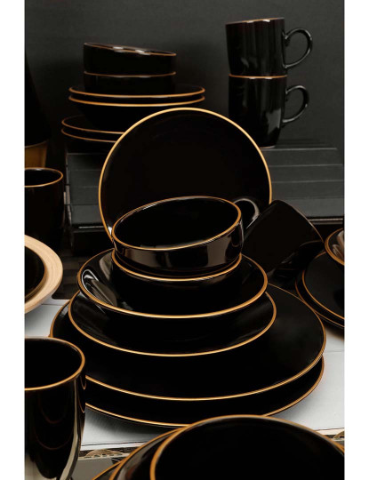 imagem de Serviço Jantar 30 Peças Preto7