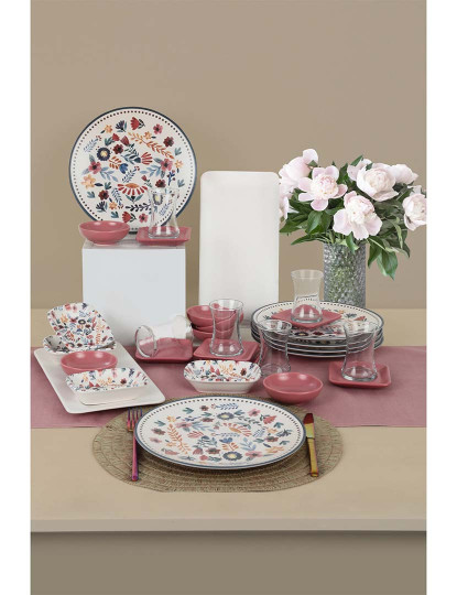 imagem de Conjunto Pequeno Almoço 30 peças Multicor1