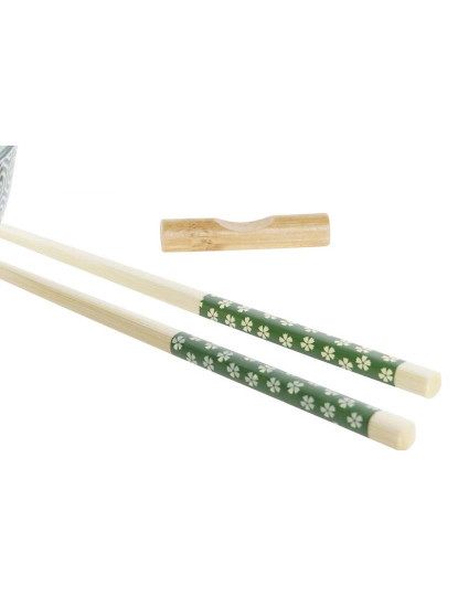 imagem de Conjunto Sushi 6 Peças Bambu Verde 5
