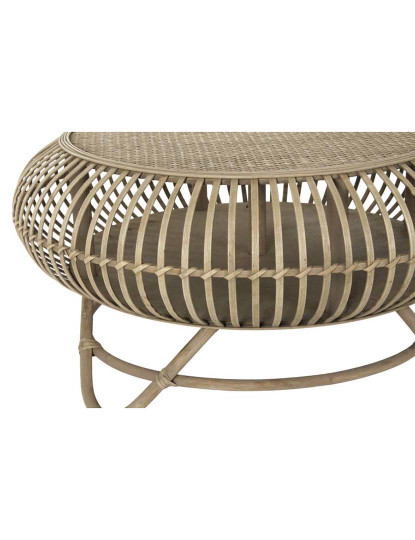 imagem de Mesa Café Rattan Natural 3